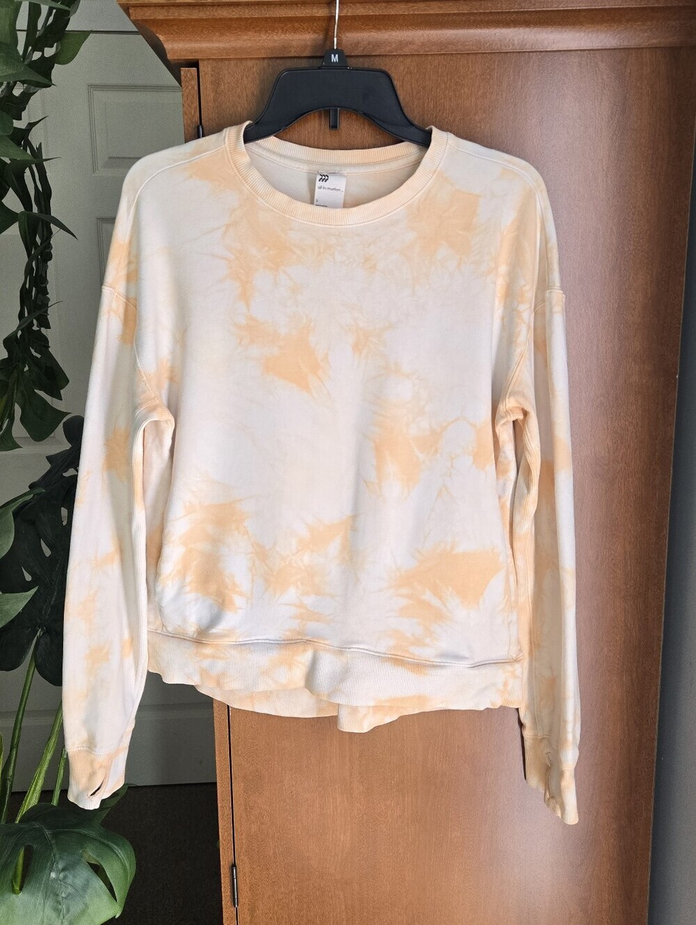 Tie Dye Crewneck Athletic Sweatshirt